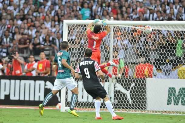 Fotos do segundo tempo do jogo de ida da final do Mineiro, entre Atltico e Caldense