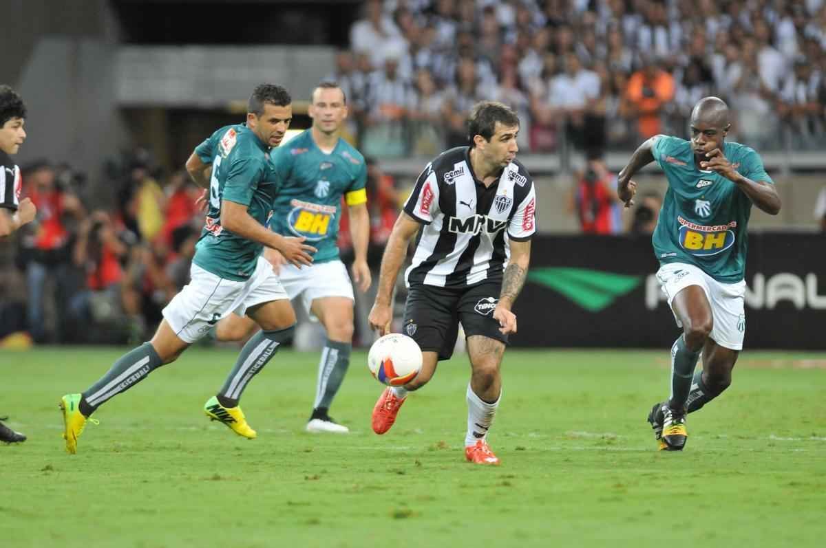Fotos do segundo tempo do jogo de ida da final do Mineiro, entre Atltico e Caldense