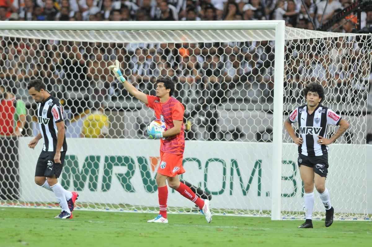 Fotos do segundo tempo do jogo de ida da final do Mineiro, entre Atltico e Caldense