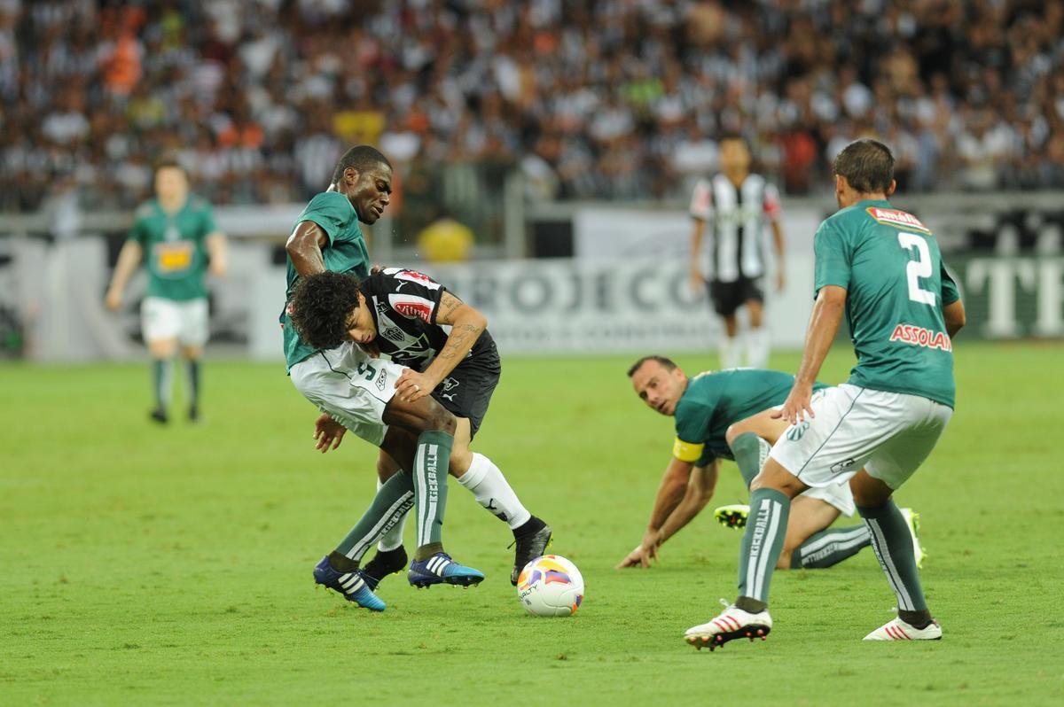 Fotos do segundo tempo do jogo de ida da final do Mineiro, entre Atltico e Caldense