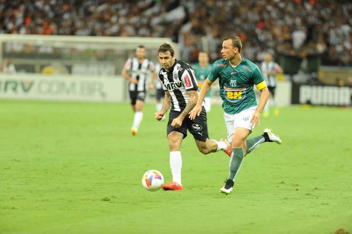 Fotos do segundo tempo do jogo de ida da final do Mineiro, entre Atltico e Caldense