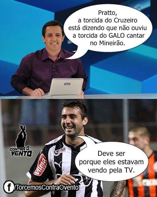 Torcedores foram s redes sociais, neste domingo, para provocar rivais com bom humor