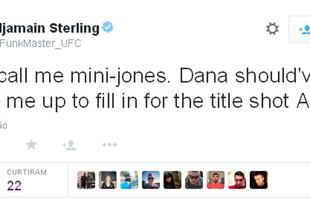 Aljamain Sterling, peso-galo do UFC: 'Eles me chamam de mini-Jones. Dana deveria ter me ligado para substitu-lo na luta pelo ttulo, AJ!'