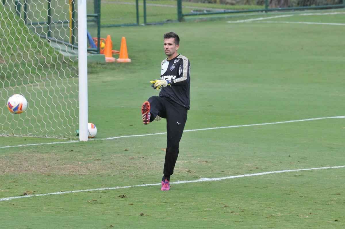 Imagens do treino do Atltico na tarde desta quarta-feira, na Cidade do Galo