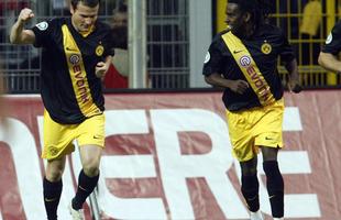 Tinga jogou 154 partidas pelo Borussia, marcou 31 gols e conquistou uma Supercopa da Alemanha de 2008