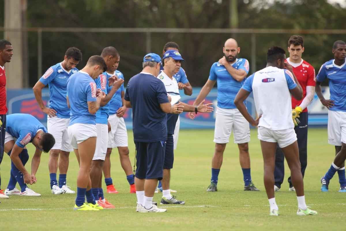 Cruzeiro se prepara para o duelo diante do So Paulo, na prxima quarta, pela Libertadores