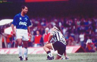 1991 - Luizinho chegou ao Cruzeiro em dezembro de 1991 e foi campeo mineiro e da Supercopa de 1992 e ainda da Copa do Brasil de 1993. O clssico zagueiro marcou um gol no clube.
