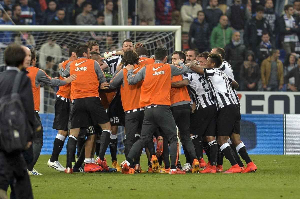 Juventus bateu Sampdoria por 1 a 0 e garantiu conquista do quarto ttulo consecutivo do Campeonato Italiano