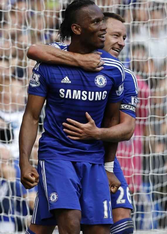 Fotos da comemorao do Chelsea pelo ttulo ingls