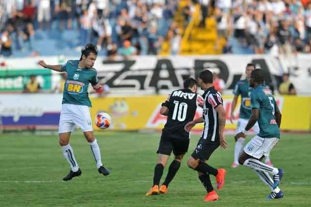 Fotos do primeiro tempo da final do Mineiro, entre Caldense e Atltico