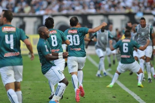 Gol de empate da Caldense, de Luiz Eduardo