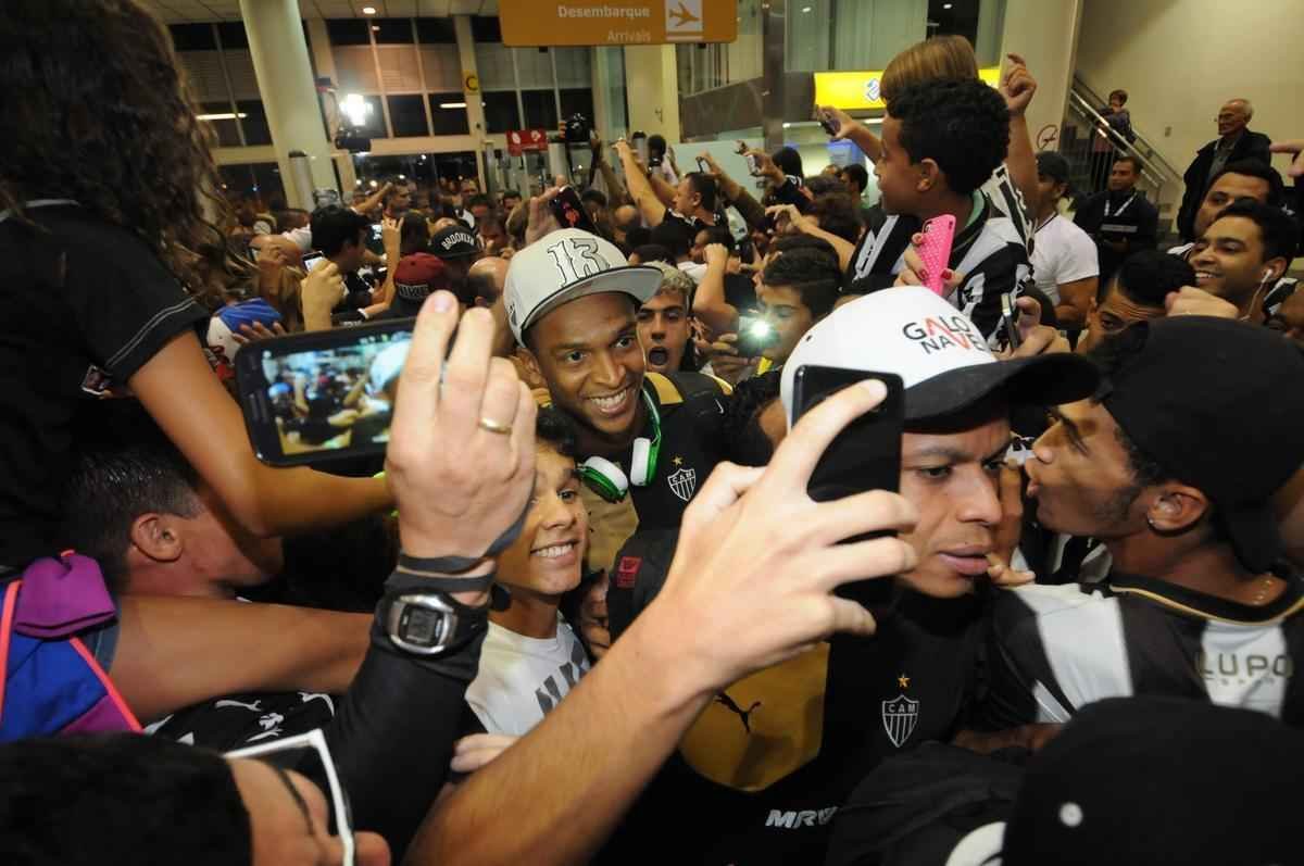 Atacante J foi um dos jogadores mais festejados na Pampulha