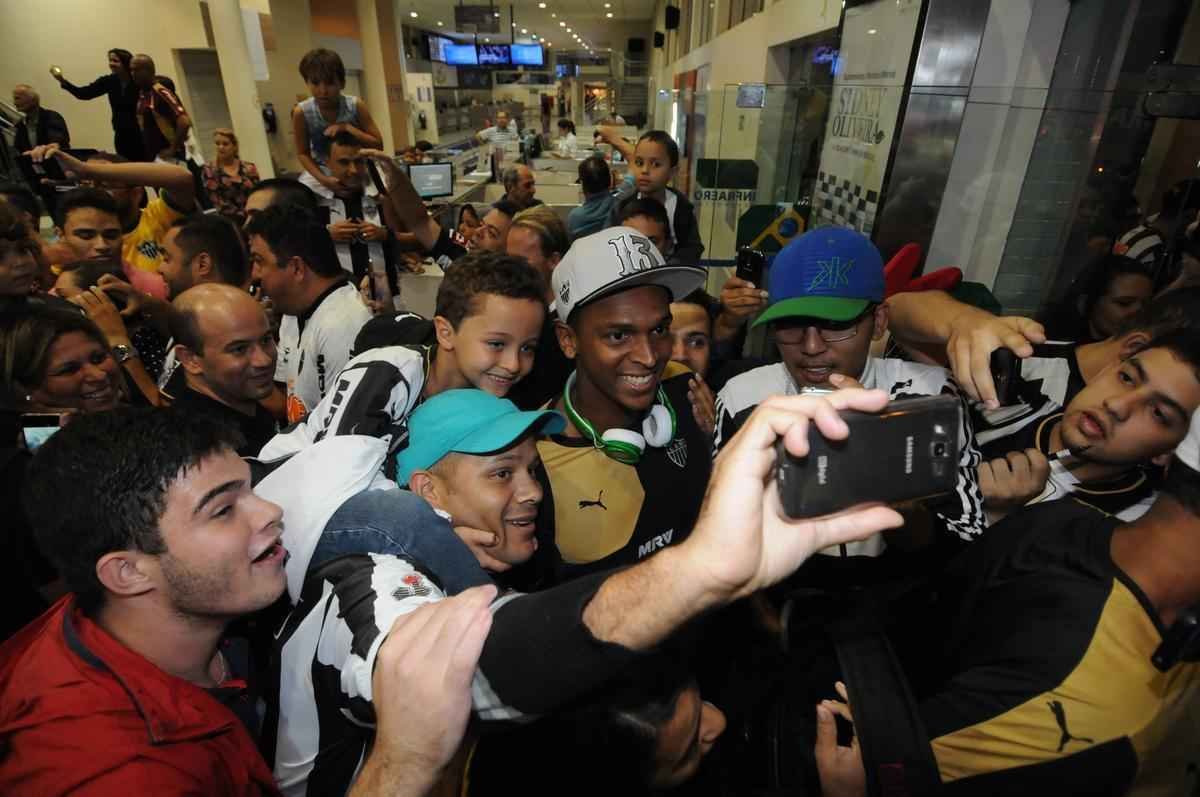 Atacante J foi um dos jogadores mais festejados na Pampulha