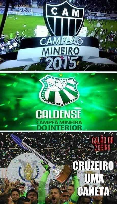 Memes da vitria que deu ao Atltico o ttulo do Mineiro contra a Caldense