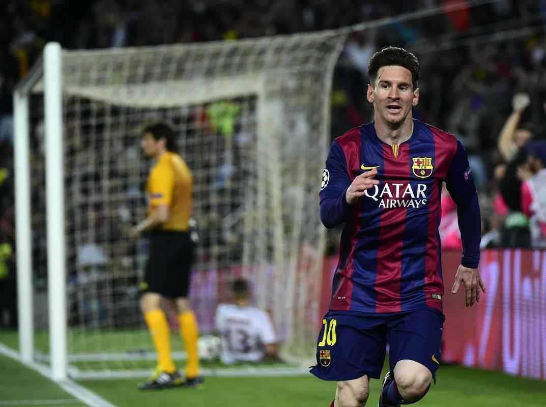 Segundo gol de Messi, marcado de cobertura sobre Neuer e com Rafinha jogado s redes