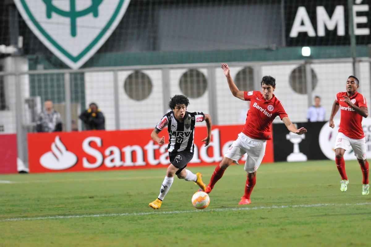 Imagens do jogo entre Atltico e Internacional, no Independncia, pela Copa Libertadores