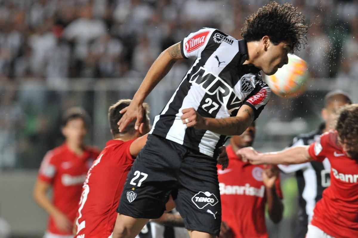 Imagens do jogo entre Atltico e Internacional, no Independncia, pela Copa Libertadores