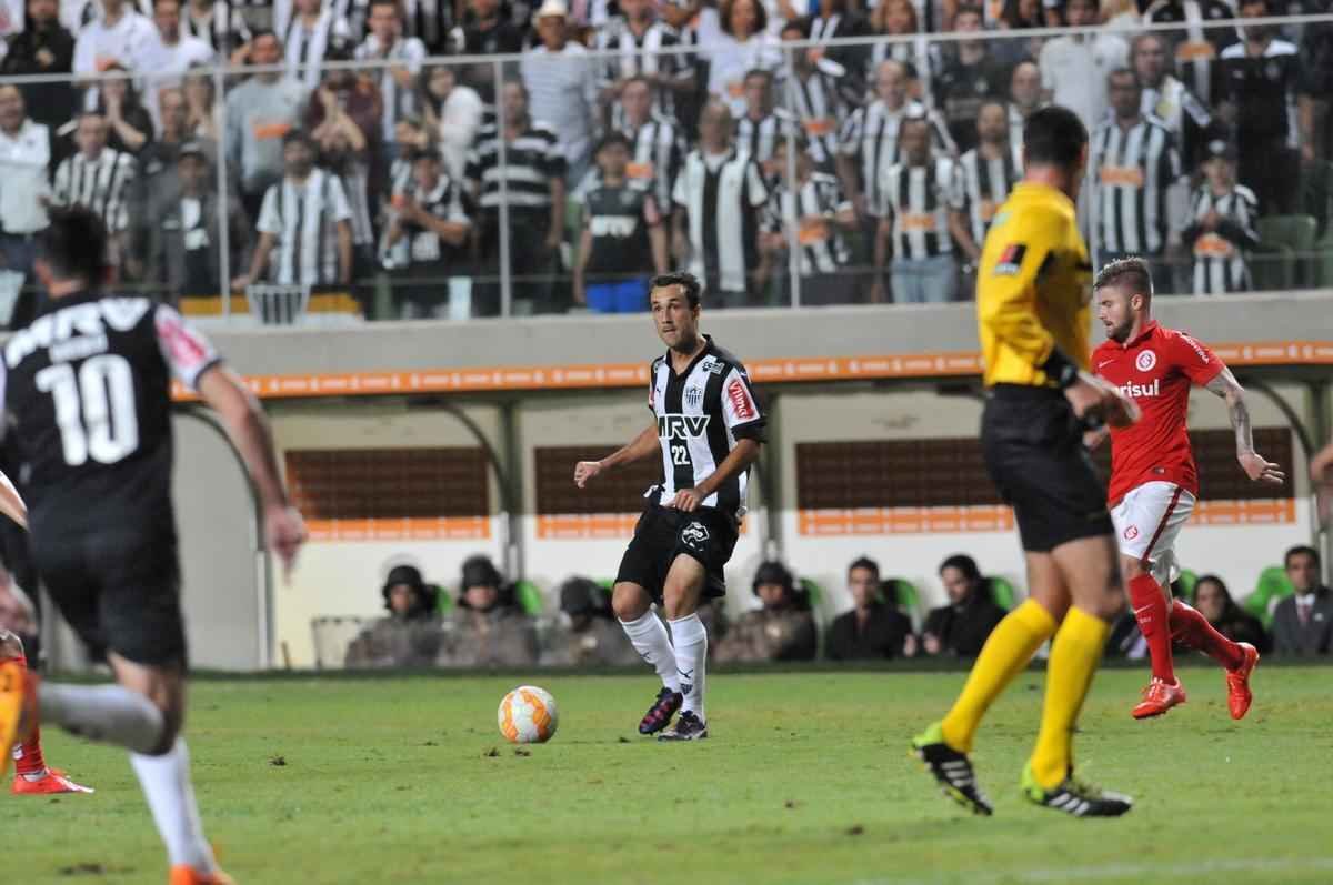 Imagens do jogo entre Atltico e Internacional, no Independncia, pela Copa Libertadores