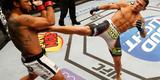 Rafael dos Anjos enfrentou na sequncia o ex-campeo da diviso, Ben Henderson, e venceu por nocaute no primeiro round
