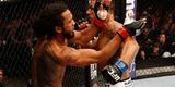Rafael dos Anjos enfrentou na sequncia o ex-campeo da diviso, Ben Henderson, e venceu por nocaute no primeiro round