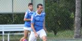 Tcnico Marcelo Oliveira fez um treino ttico fechado na Toca da Raposa II e no mostrou o time que enfrentar o So Paulo. Jornalistas acompanharam apenas atividade recreativa.