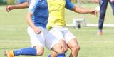 Tcnico Marcelo Oliveira fez um treino ttico fechado na Toca da Raposa II e no mostrou o time que enfrentar o So Paulo. Jornalistas acompanharam apenas atividade recreativa.