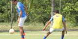 Tcnico Marcelo Oliveira fez um treino ttico fechado na Toca da Raposa II e no mostrou o time que enfrentar o So Paulo. Jornalistas acompanharam apenas atividade recreativa.