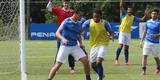 Tcnico Marcelo Oliveira fez um treino ttico fechado na Toca da Raposa II e no mostrou o time que enfrentar o So Paulo. Jornalistas acompanharam apenas atividade recreativa.