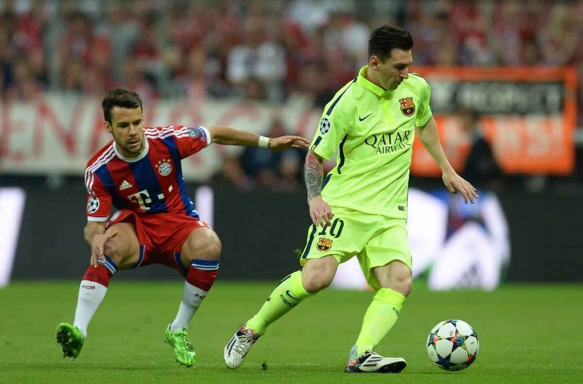 Imagens do duelo entre Bayern de Munique e Barcelona, vlido pela semifinal da Liga dos Campees