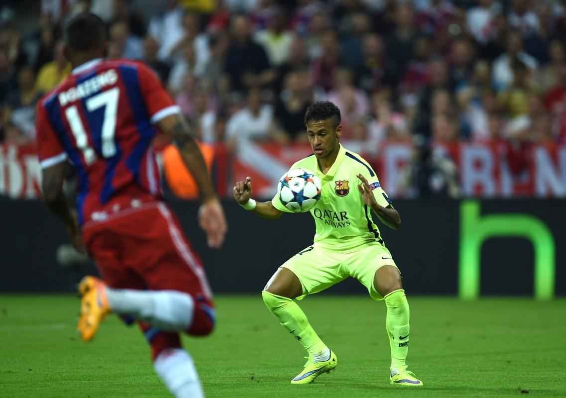 Imagens do duelo entre Bayern de Munique e Barcelona, vlido pela semifinal da Liga dos Campees