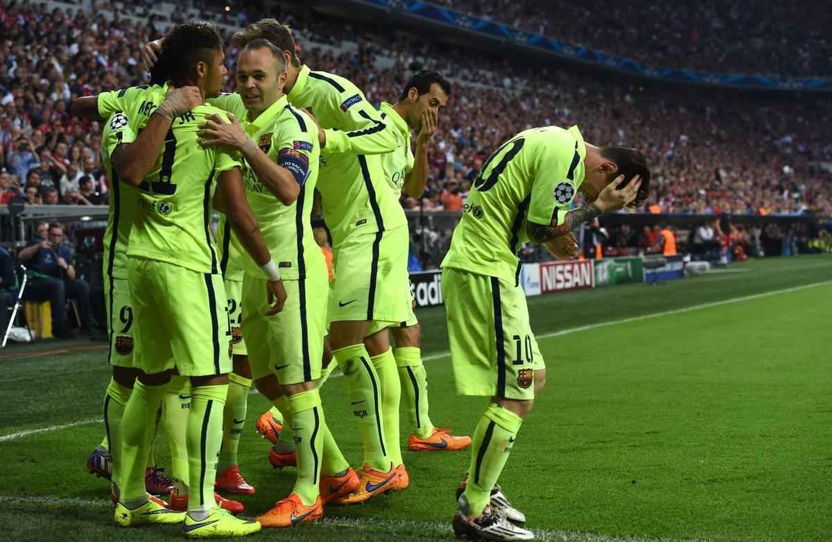Imagens do duelo entre Bayern de Munique e Barcelona, vlido pela semifinal da Liga dos Campees