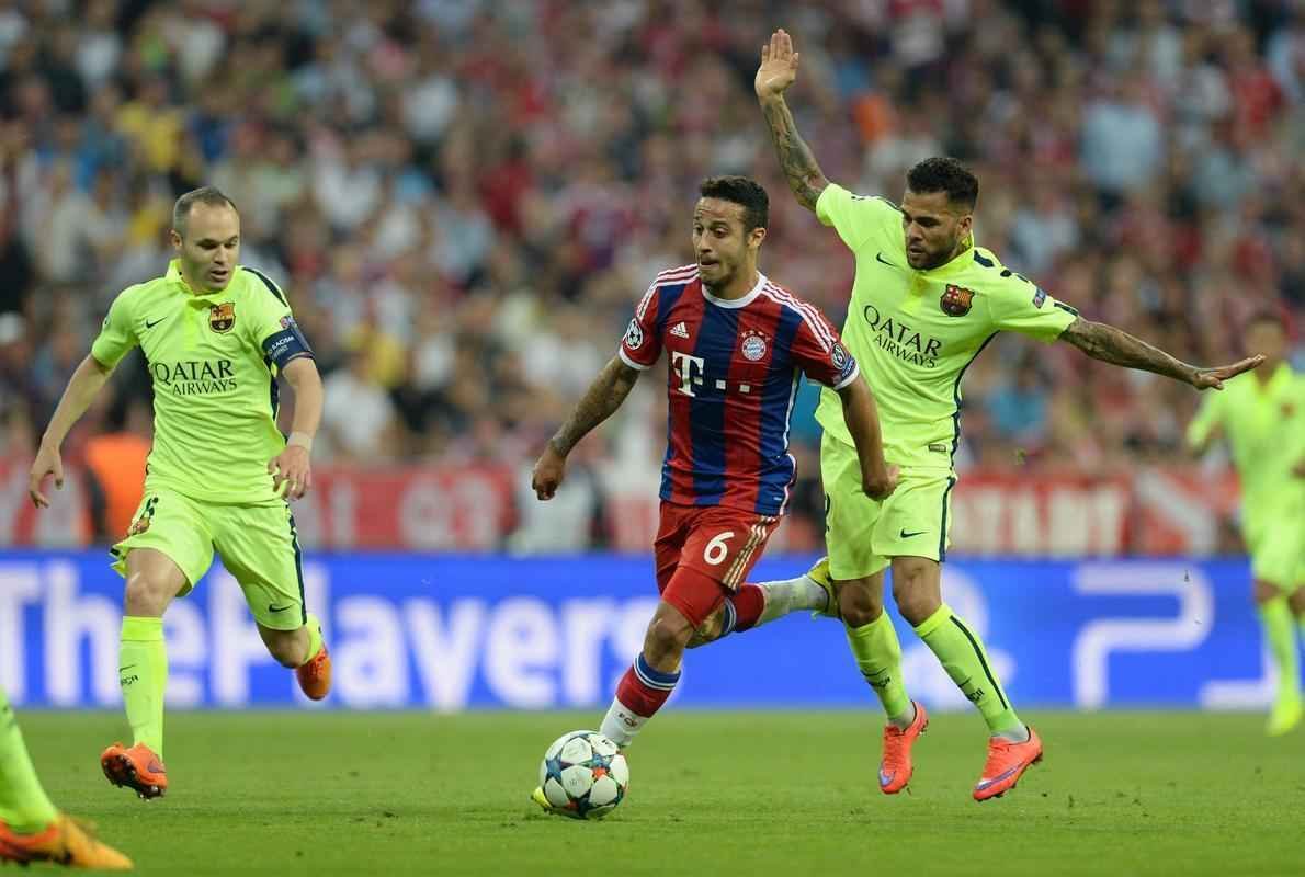 Imagens do duelo entre Bayern de Munique e Barcelona, vlido pela semifinal da Liga dos Campees