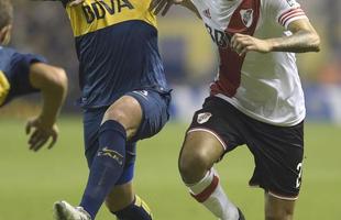 Fotos do jogo entre Boca Juniors e River Plate pela Copa Libertadores