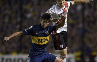 Fotos do jogo entre Boca Juniors e River Plate pela Copa Libertadores