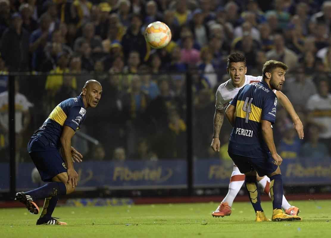 Fotos do jogo entre Boca Juniors e River Plate pela Copa Libertadores
