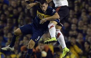 Fotos do jogo entre Boca Juniors e River Plate pela Copa Libertadores