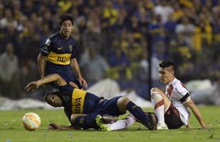 Fotos do jogo entre Boca Juniors e River Plate pela Copa Libertadores