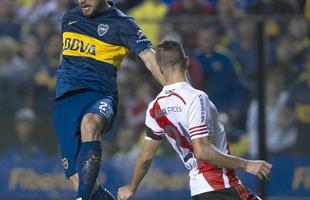 Fotos do jogo entre Boca Juniors e River Plate pela Copa Libertadores