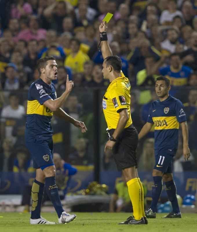 Fotos do jogo entre Boca Juniors e River Plate pela Copa Libertadores
