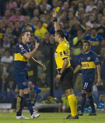 Fotos do jogo entre Boca Juniors e River Plate pela Copa Libertadores
