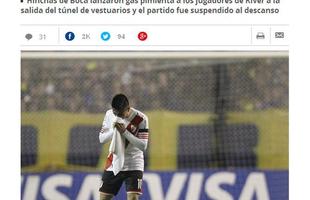 Mundo Deportivo, da Espanha: Vergonhosa suspenso de Boca x River