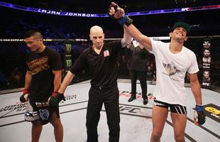 Kajan Johnson venceu Lipeng Zhang por deciso unnime 