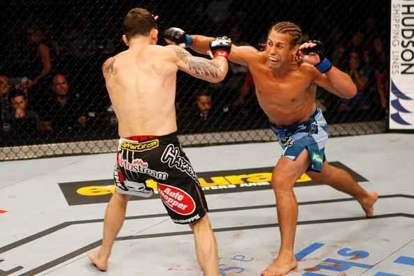 Fotos da vitria dominante de Frankie Edgar sobre Urijah Faber