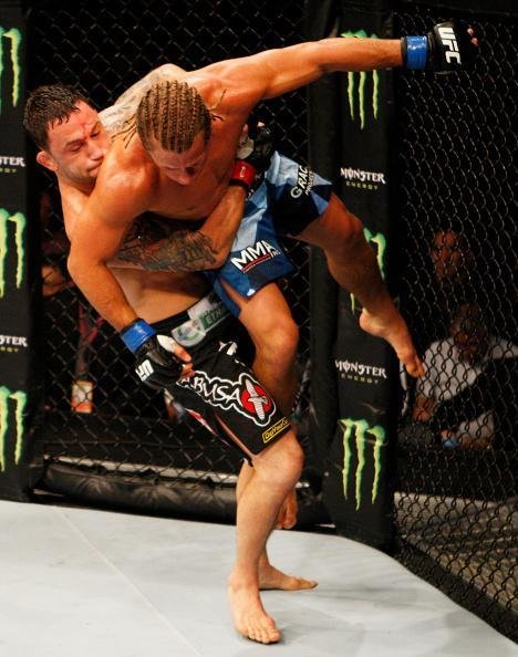 Fotos da vitria dominante de Frankie Edgar sobre Urijah Faber
