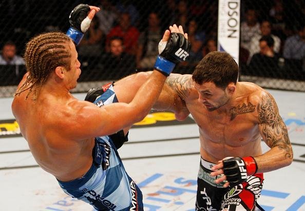 Fotos da vitria dominante de Frankie Edgar sobre Urijah Faber