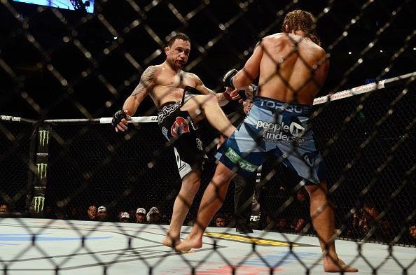 Fotos da vitria dominante de Frankie Edgar sobre Urijah Faber