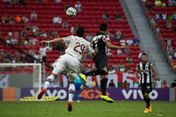 Imagens do jogo entre Atlético e Fluminense, no Mané Garrincha, em Brasília, pelo Campeonato Brasileiro