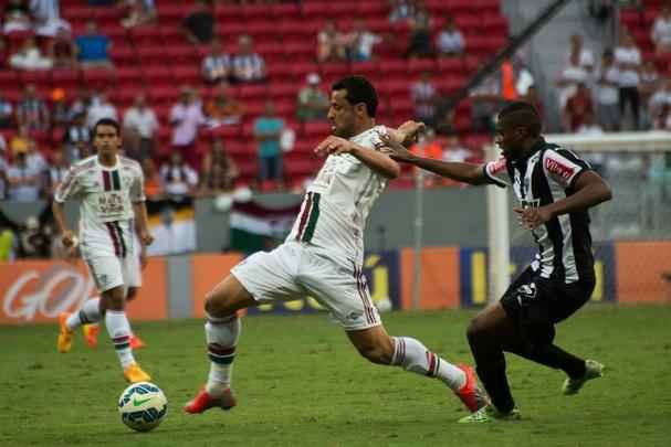 Imagens do jogo entre Atlético e Fluminense, no Mané Garrincha, em Brasília, pelo Campeonato Brasileiro