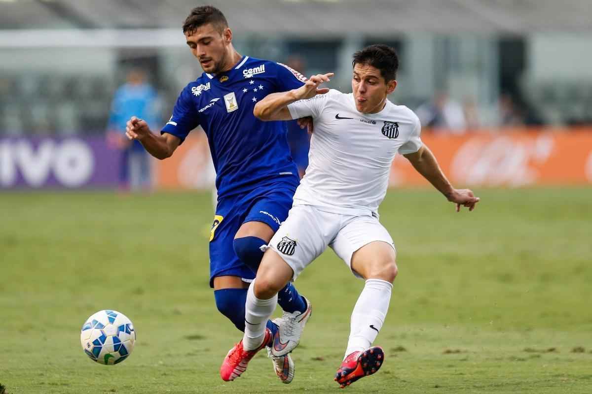 Cruzeiro lutou diante do Santos, mas no conseguiu frear o bom ataque do Peixe e saiu derrotado