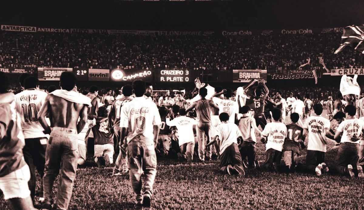 Em 1991, Cruzeiro conquistou a Supercopa dos Campees da Libertadores sobre o River Plate